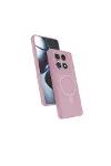 Xiao 14t Pro Regal Magsafe Standlı Kapak - Açık Pembe-1