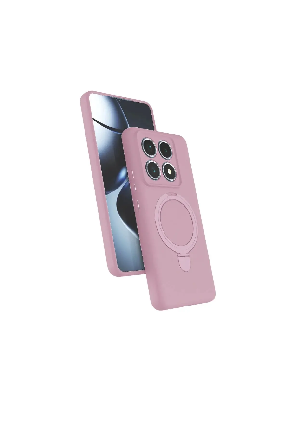 Xiao 14t Pro Regal Magsafe Standlı Kapak - Açık Pembe
