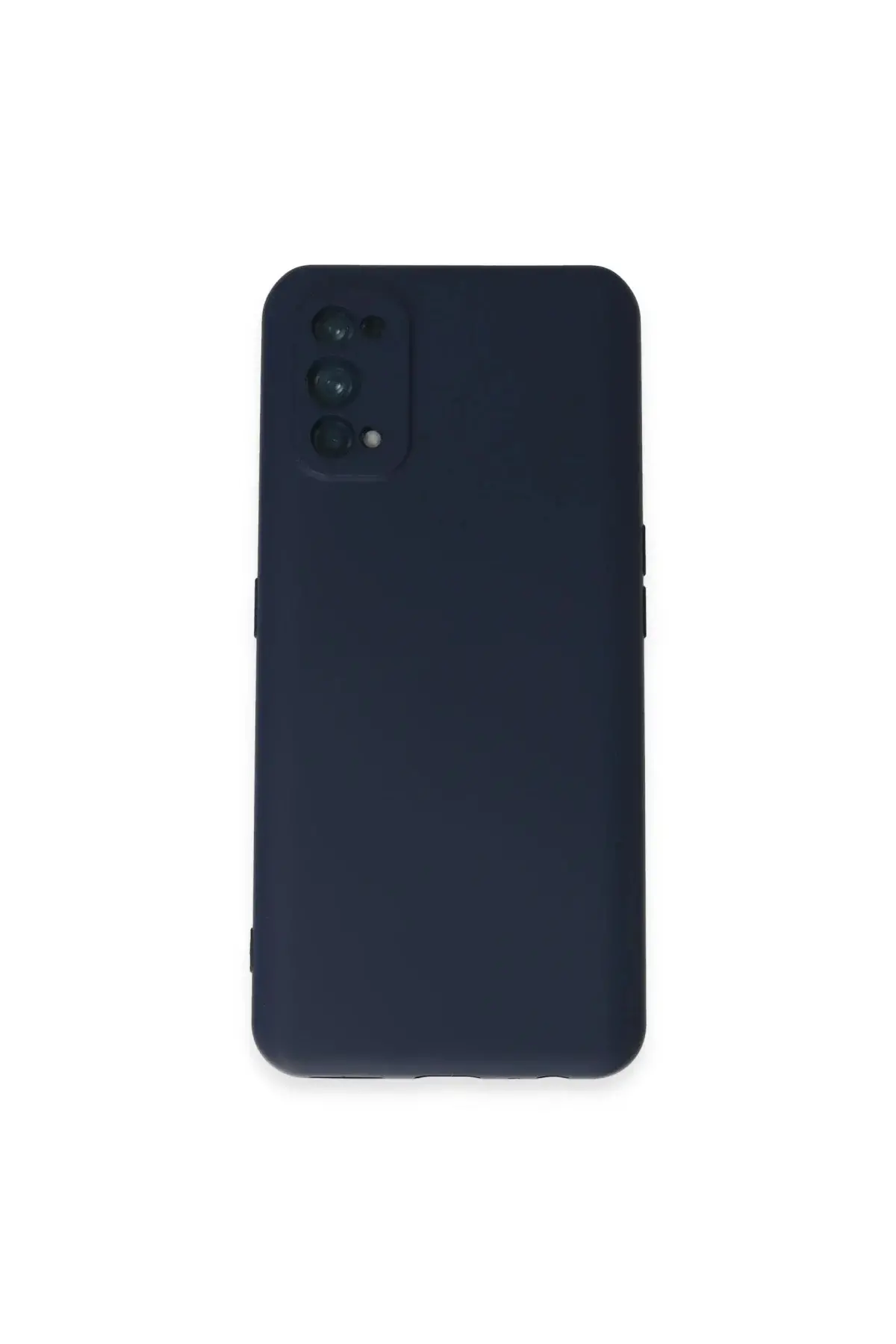 Realme 7 Pro Kılıf Nano içi Kadife Silikon - Lacivert