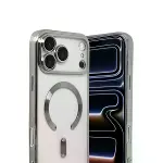 Apple İphone 17 Pro Max Kross Magneticsafe Kapak - Gümüş-2