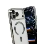 Apple İphone 17 Pro Max Kross Magneticsafe Kapak - Gümüş-3