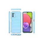 Samsung Galaxy A03s Kılıf Optimum Silikon - Sky Blue-3