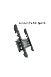 32 İnç LED TV Duvar Askı Aparatı-1