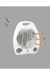2000W Taşınabilir Elektrikli Fanlı Isıtıcı – Hızlı Isınma, Kompakt Boy-5