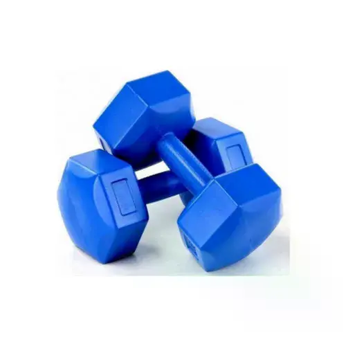 4KG Plastik Köşeli Dambıl 2 Parça