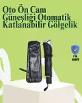 Katlanabilir Oto Güneşlik - 125x65 cm-1