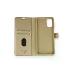 Samsung Galaxy M51 Trend S Plus Kapaklı Kılıf - Gold-3