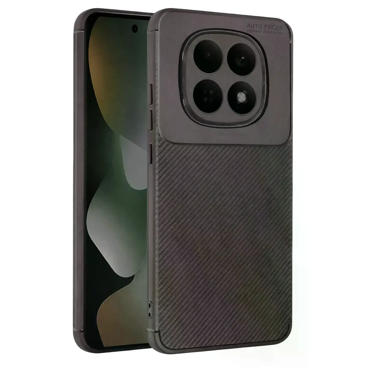 Xiao Red Note 15 Pro 5g Auto Focus Karbon Kapak - Gri