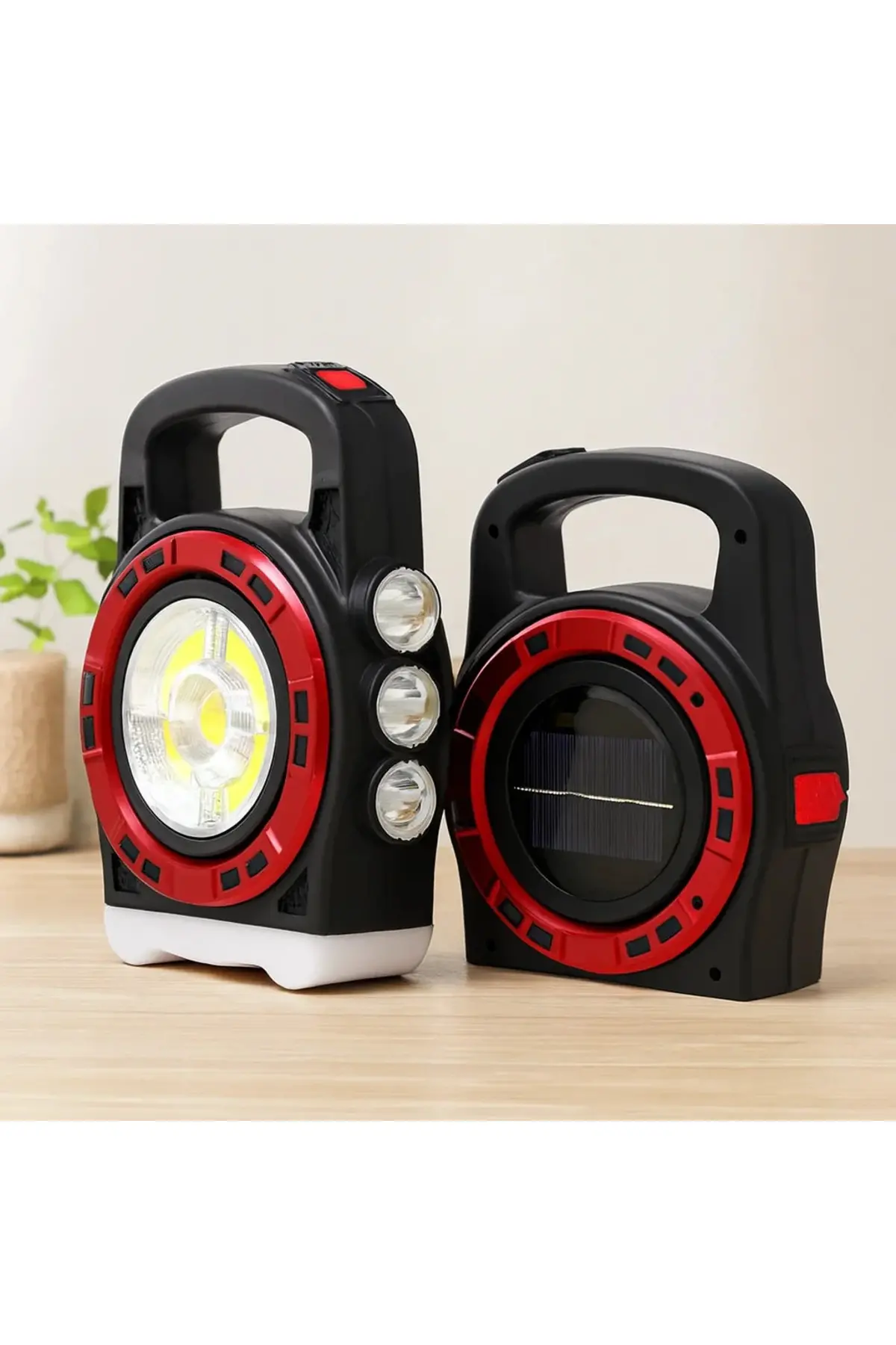 3IN1 Solar USB Şarjlı 20W El Feneri Powerbank