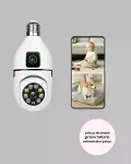 360 Derece Panorak WiFi Kamera – Full HD Ev Güvenlik Siste-2