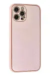 Apple iPhone 12 Pro Kılıf Coco Karbon Silikon - Pembe-2