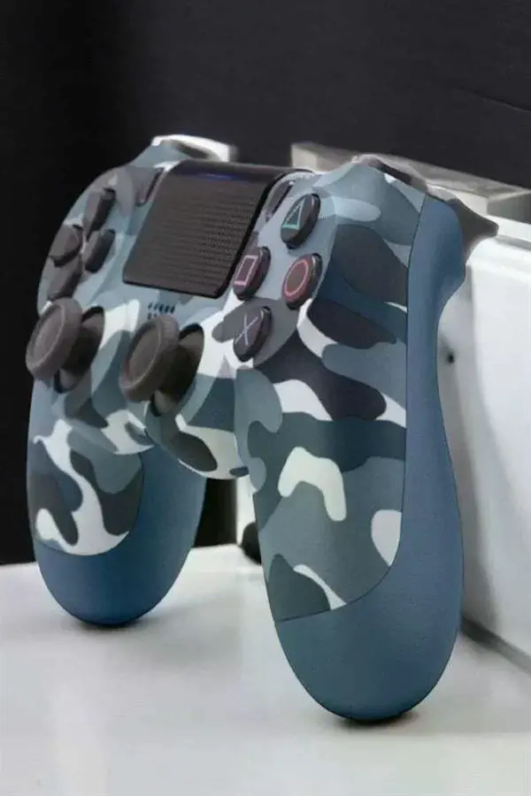 PS4 Oyun Kolu Kamuflaj Desenli Joystick