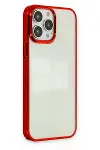 Apple iPhone 14 Pro Kılıf Element Silikon - Kırmızı-2