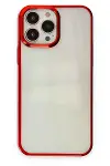Apple iPhone 14 Pro Kılıf Element Silikon - Kırmızı-1
