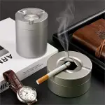 SN-37926 Araç Ev Dış Mekan İçin Metal Küllük Kaydırmaz Tabanlı Açılır Kapanır-3
