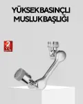 Döner Musluk Başlığı Çok Açılı Robotik Kol Su Tasarruflu-1