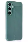 Samsung Galaxy S24 FE Kılıf Auto Focus Kapak - Koyu Yeşil-3