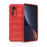 Xiao 12 Lite Kılıf Optimum Silikon - Kırmızı-1