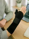 Metal Destekli El Bilekliği Başparmak Destekli Uzun Bilek Ateli Standart Beden-7