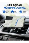 Araç İçi Manyetik Telefon Tutucu Havalandırma Izgarası Uyumlu Telefon Tutacağı-1