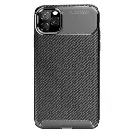 Apple İphone 11 Pro Max Kılıf Auto Focus Karbon Kapak - Siyah-5