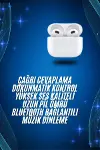3.Nesil İOS Android Uyumlu Bluetooth 5.0 Beyaz Çağrı Cevaplama Yeni Nesil-2