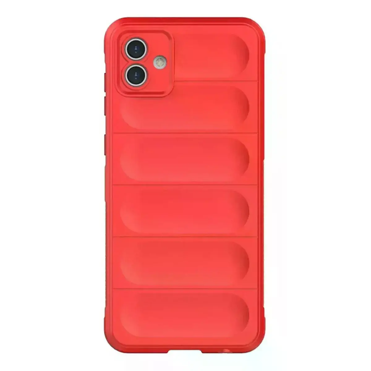 Samsung Galaxy A05 Kılıf Optimum Silikon - Kırmızı