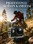Yeni Nesil Full HD Görüntü Kalitesi Sunan Kompakt Aksiyon Kamerası 1080P-1
