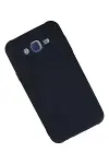 Samsung Galaxy J7 Kılıf Nano içi Kadife Silikon - Lacivert-2