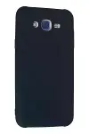 Samsung Galaxy J7 Kılıf Nano içi Kadife Silikon - Lacivert-3