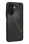 Huawei Nova Y70 Kılıf Montreal Silikon Kapak - Siyah-2