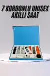 Akıllı Saat Uni Akıllı Saat Çoklu Kordon Seçeneği Çelik Kordon Plastik Kordon-1