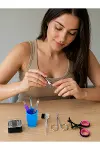 Paslanmaz Çelik Manikür Seti Tırnak Kaş ve Kişisel Bakım Aletleri-2