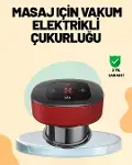 4’ü 1 Arada Elektrikli Çukurluk Masaj Seti Isı Masaj ve Kırmızı Işık-1