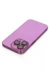 Apple iPhone 13 Pro Kılıf Armada Lensli Kapak - Mor-3