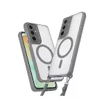Samsung Galaxy S23 Fe Kılıf Enka Magsafe Silikon Kılıf - Titan Gri-1