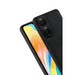 Oppo A38 Sara Kartvizitli Deri Kılıf - Siyah-2