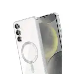 Samsung Galaxy A35 5g Kross Magneticsafe Kapak - Gümüş-5