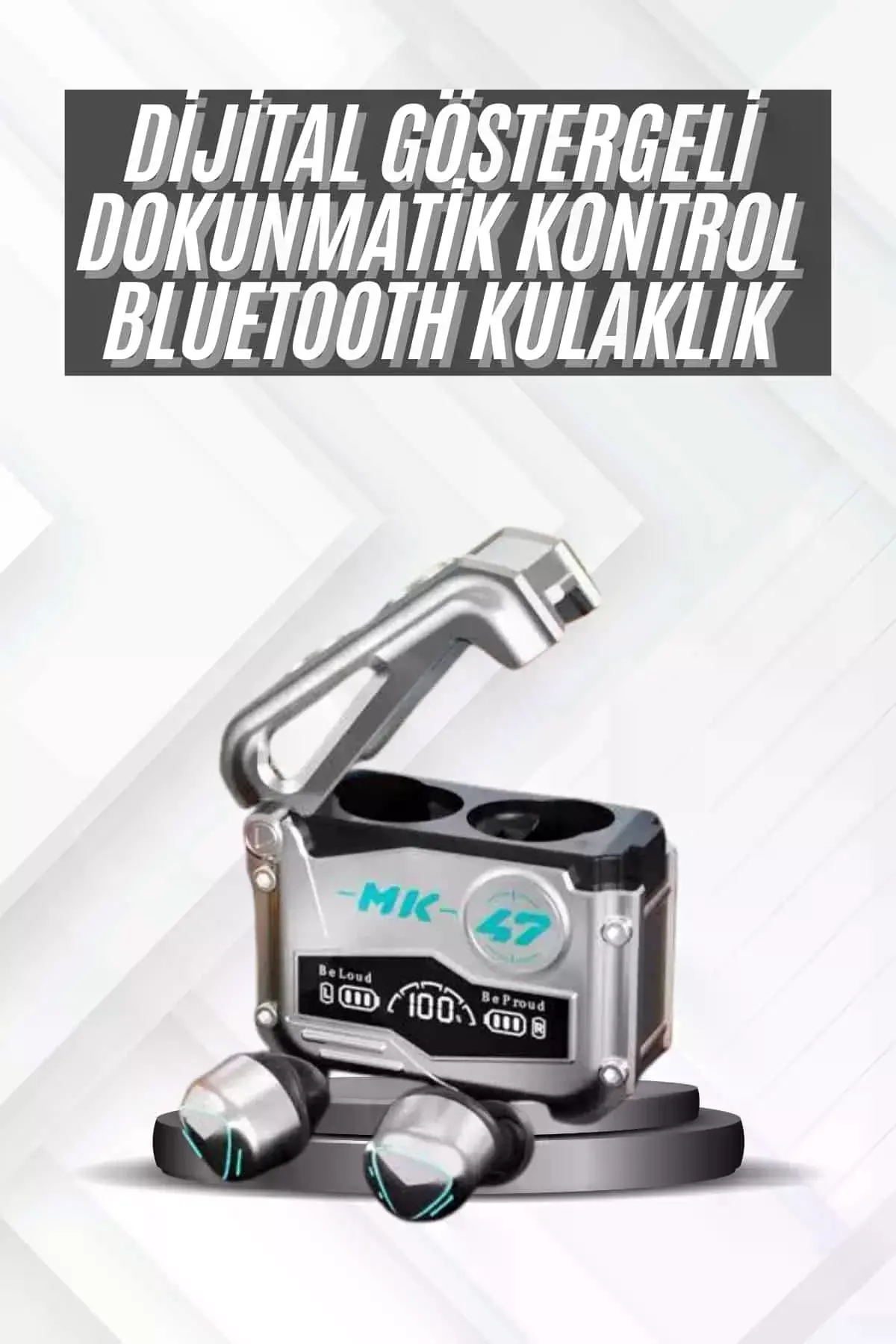 Gecikme Önleyici Oyuncu Kulaklığı Bluetooth Bağlantılı ANC Özelliği 5.0 Bluetooth