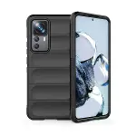 Xiao 12t Pro Kılıf Optimum Silikon - Siyah-1