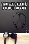 Kablolu Boyun Askılı Dijital Göstergeli Bluetooth Kulaklığı 60 Saat-1