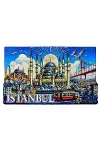 İstanbul Temalı Silikon Buzdolapı Süsü Magnet Alk5379-2