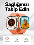 Akıllı Saat Nabız Ölçebilen Yeni Nesil GPS ve Adımsayar Özelliği (Kopya)-1