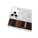 Onegif Apple İphone 17 Pro sk Simli Magsafe Kapak - Desen 1-3