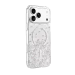 Onegif Apple İphone 17 Pro sk Simli Magsafe Kapak - Desen 1-5