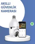 Kompakt Tasarımlı Gece Görüşlü Kablosuz Kamera-2