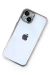 Apple iPhone 14 Plus Kılıf Razer Lensli Silikon - Gold-3