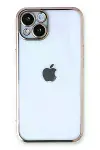Apple iPhone 14 Plus Kılıf Razer Lensli Silikon - Gold-1