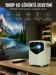 Taşınabilir Android Projeksiyon Wifi Destekli 4K Multimedia Tabanlı Ev Ve Ofis Tipi-1