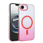 Apple İphone 16e Glossy Magsafe Kapak - Pembe-1